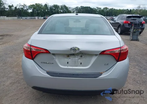 2018 Toyota Corolla Le from USA, damaged, VIN 2T1BURHE4JC058802